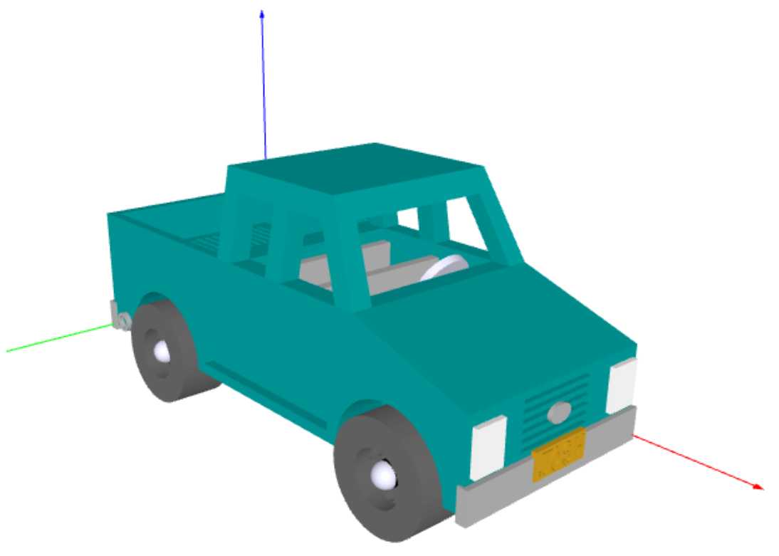 3D Print of a Pickup Truck
