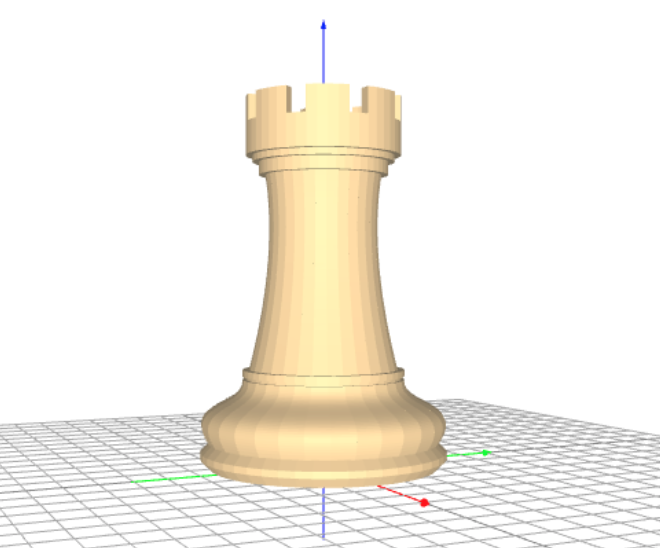 CHess Pieces - Name Shaped 3D model