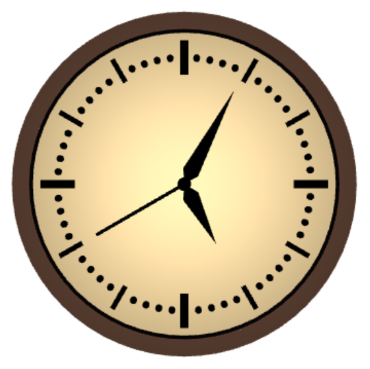 3d clock models